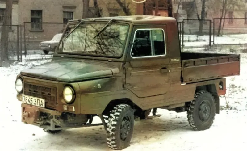 ЗАЗ-2320 – прототип самого маленького советского самосвала