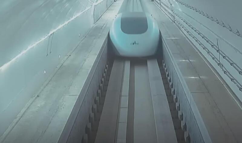 Вакуумный поезд в КНР – новый рекорд скорости: американцы не сумели