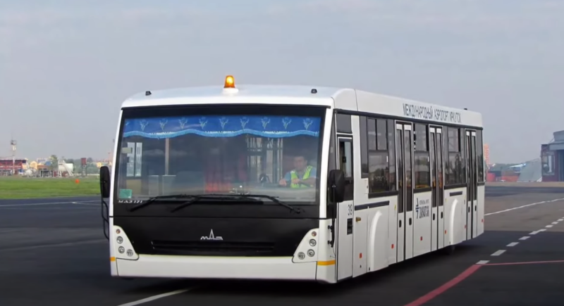 Перронный автобус МАЗ-171 – мировая сенсация с большим будущим