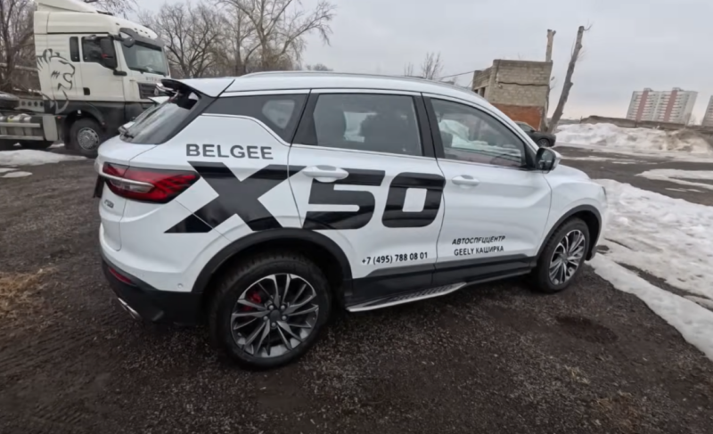 Кроссовер BELGEE eX50 получит электродвигатели и батареи белорусского производства