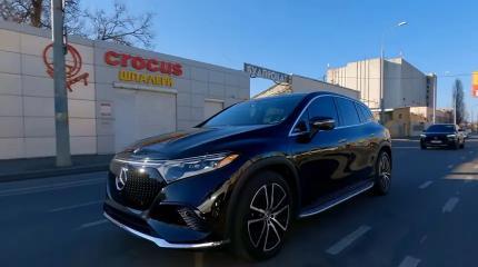 Mercedes-Benz EQS как электрический седан или кроссовер Mercedes-Benz EQS как электрический седан или кроссовер