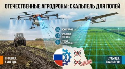 «Феникс-Э» и «Дрофа-С»: чем новые беспилотники Ростеха помогут фермерам