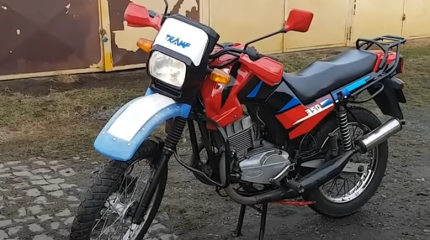 Jawa 350/640 Tramp – попытка чехов выпустить мотоцикл класса эндуро