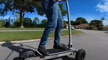 CycleBoard Rover — симбиоз скутера и скейтборда для приятных поездок