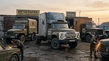 КрАЗ с кабиной из дерева и спальником из восьми «копеек»: как выживали «короли дорог» 90-х