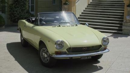 Шедевр Pininfarina: Fiat 124 Spider 1800