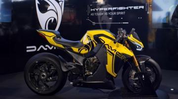 Hyperfighter Colossus E-Motorcycle – мотоцикл, который изменит отрасль