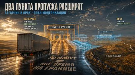 Больше полос и быстрый досмотр: что изменят на границе с Казахстаном