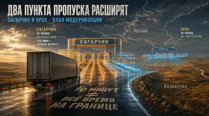 Больше полос и быстрый досмотр: что изменят на границе с Казахстаном