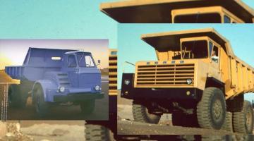 Одноместные карьерные МАЗ-510 и БелАЗ-540А: такая разная судьба