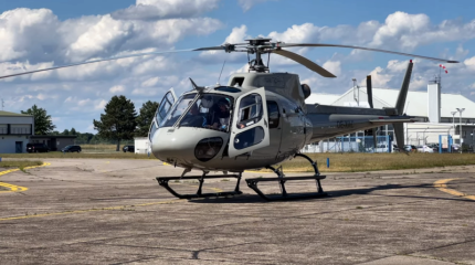 Одномоторный французский вертолет Eurocopter AS 350 Ecureuil AStar