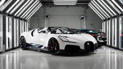 Самый быстрый кабриолет Bugatti W16 Mistral Самый быстрый кабриолет Bugatti W16 Mistral