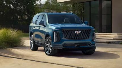 Роскошь и 55-дюймовый экран в салоне: Cadillac презентовал обновленный Escalade