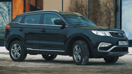 Geely Atlas из Поднебесной и его преимущества