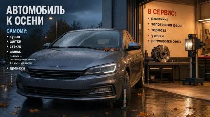Осенняя ревизия автомобиля: что проверить самому, а что доверить сервису