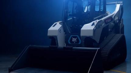 Принципиально новый электрический погрузчик на гусеничном ходу Bobcat представлен на выставке CES