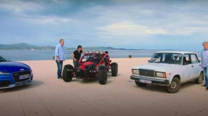 Ауди ТТ и Ariel Nomad R гоняют наперегонки, но при чем здесь ВАЗ-2107?