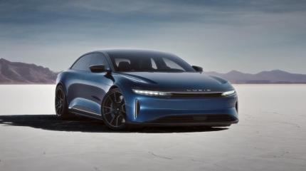 Новый Lucid Air Sapphire — три мотора, 882 кВт и до сотни менее чем за 2 секунды