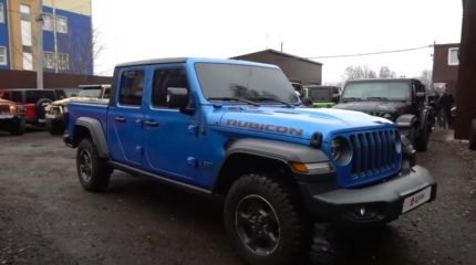 Российские водители могут приобрести новые пикапы Jeep Gladiator