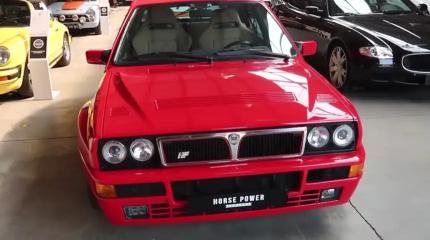 Гоночная версия хэтчбека Lancia Delta HF из второй половины 90-х