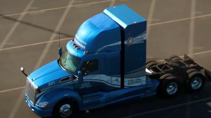 Дебют электрического тягача Kenworth T680E