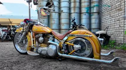 Harley-Davidson Deluxe из России – вот таким должен быть классический чоппер