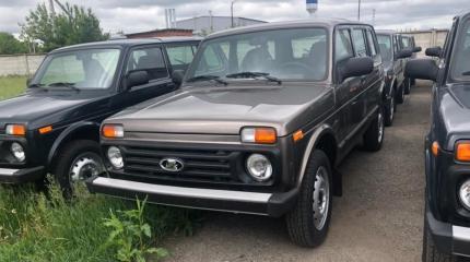 Готовые Lada Niva Legend укомплектовываются ремнями безопасности и будут отгружены дилерам