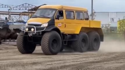 Monster Truck из Газели – сборник необычных авто и событий