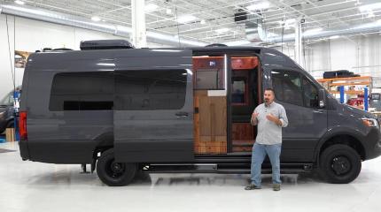 Sprinter Camper – новый дом на колесах с кедровым салоном