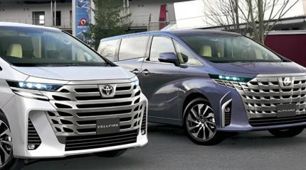 Дизайн нового Toyota Alphard стал известен до премьеры