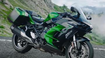 Обновленный Kawasaki Ninja H2 SX получит интеллектуальную систему поддержки водителя