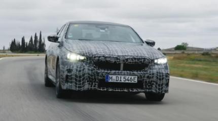 Новая BMW 5 будет управляться взглядом!