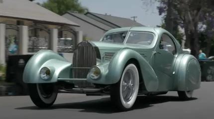 Bugatti Type 57SC Atlantic (1935-1938) из списка «лучшего, что сделано умом и руками человека»