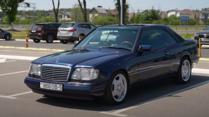 Mercedes C 124 – старое купе еще на ходу