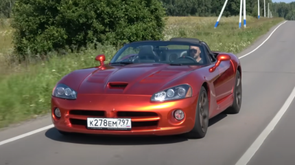 Dodge Viper – этот дикий спорткар покорится только опытному водителю