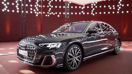 Представлена обновленная Audi A8 – седан стал еще роскошнее