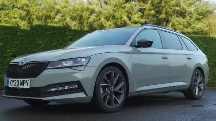 Объявлены цены на новую Skoda Superb Sportline