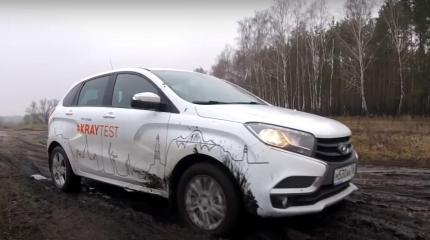 LADA XRAY — что ей делать на бездорожье?