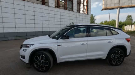 Российским водителям стали доступны «заряженные» версии Skoda Kodiaq