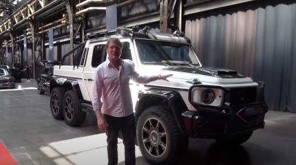 Brabus показал пару новых внедорожников 6x6 на шасси «Гелендвагенов»