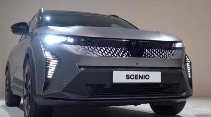 Минивэн Scenic прощай, здравствуй внедорожник Renault Scenic E-Tech Electric