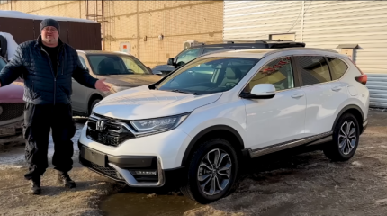 Новая Honda CR-V – кроссовер по цене квартиры