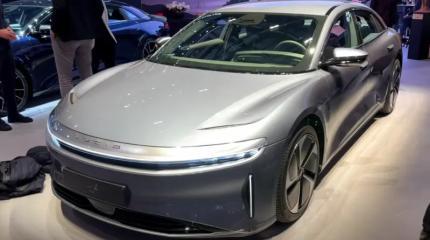 Обновленный Lucid Air объявлен самым энергоэффективным серийным электрокаром