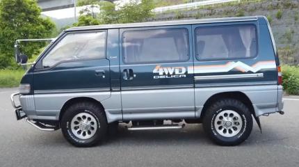 Старая Mitsubishi Delica 4х4 – таким должен был стать УАЗ «Буханка»