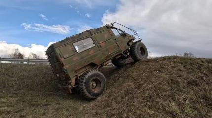 Уникальная ГАЗель-вездеход с двумя коробками и раздаткой