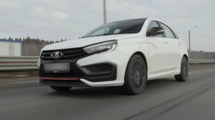 Lada Vesta Sportline получила ESC, новую подвеску и много чего еще