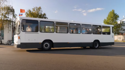 Городской автобус MAN SL200 – такие казались верхом комфорта в 90-х