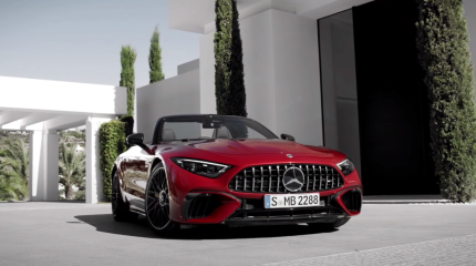 Новый кабриолет Mercedes-AMG SL 63 уже в России, но неофициально