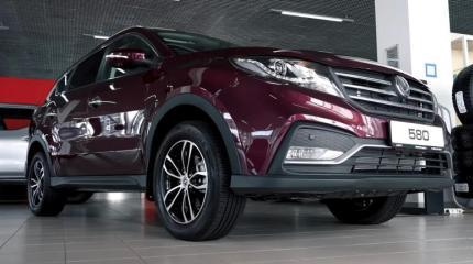 Обновленные Dongfeng DFM 580 официально продаются в России