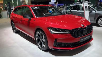 Skoda Superb Sportline-2025 готов к осени выйти на рынок Skoda Superb Sportline-2025 готов к осени выйти на рынок